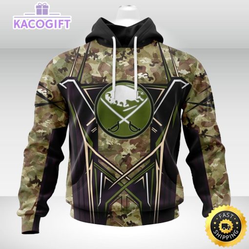 personalized nhl buffalo sabres hoodie special camo color design unisex 3d hoodie