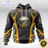 personalized nhl buffalo sabres hoodie special camo hunting design unisex 3d hoodie