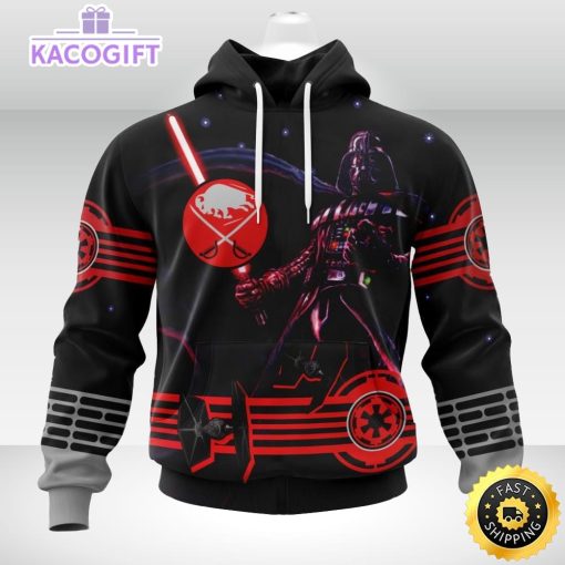 personalized nhl buffalo sabres hoodie specialized darth vader version jersey 3d unisex hoodie