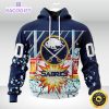 personalized nhl buffalo sabres hoodie with ice hockey arena 3d unisex hoodie