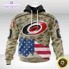 personalized nhl carolina hurricanes hoodie camo unisex 3d hoodie