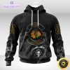 personalized nhl chicago blackhawks hoodie specialized kits for rock night 3d unisex hoodie