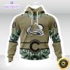 personalized nhl colorado avalanche hoodie military camo with city or state flag 3d unisex hoodie