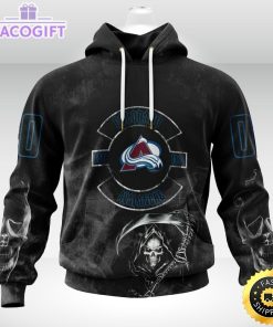 personalized nhl colorado avalanche hoodie specialized kits for rock night 3d unisex hoodie