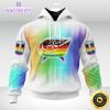 personalized nhl columbus blue jackets hoodie special design for pride month 3d unisex hoodie