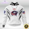 personalized nhl columbus blue jackets hoodie special space force nasa astronaut unisex 3d hoodie