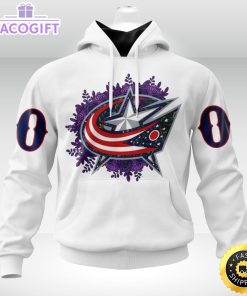 personalized nhl columbus blue jackets hoodie specialized dia de muertos 3d unisex hoodie