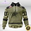 personalized nhl dallas stars hoodie special camo military appreciation unisex hoodie