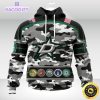 personalized nhl dallas starscamo patternand all military force logo 3d unisex hoodie