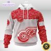 personalized nhl detroit red wings hoodie specialized hockey with paisley unisex 3d hoodie