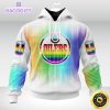 personalized nhl edmonton oilers hoodie special design for pride month 3d unisex hoodie