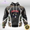 personalized nhl florida panthers hoodie special camo hunting design unisex 3d hoodie