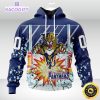 personalized nhl florida panthers hoodie with ice hockey arena 3d unisex hoodie
