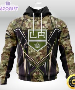 personalized nhl los angeles kings hoodie special camo color design unisex 3d hoodie