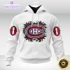 personalized nhl montreal canadiens hoodie specialized dia de muertos 3d unisex hoodie