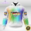 personalized nhl nashville predators hoodie special design for pride month 3d unisex hoodie