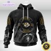 personalized nhl nashville predators hoodie specialized kits for rock night 3d unisex hoodie