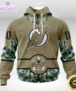 personalized nhl new jersey devils hoodie military camo with city or state flag 3d unisex hoodie