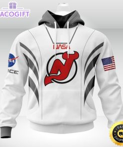 personalized nhl new jersey devils hoodie special space force nasa astronaut unisex 3d hoodie