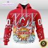 personalized nhl new jersey devils hoodie with ice hockey arena 3d unisex hoodie