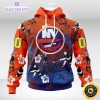 personalized nhl new york islanders hoodie hawaiian style design for fans unisex 3d hoodie