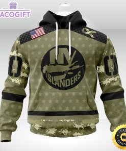 personalized nhl new york islanders hoodie special camo military appreciation unisex hoodie