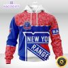 personalized nhl new york rangers hoodie specialized hockey with paisley unisex 3d hoodie