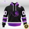 personalized nhl ottawa senators hoodie special black hockey fights cancer unisex hoodie