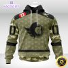 personalized nhl ottawa senators hoodie special camo military appreciation unisex hoodie