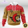 personalized nhl ottawa senators hoodie specialized hockey with paisley unisex 3d hoodie