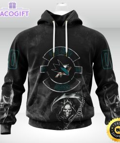 personalized nhl san jose sharks hoodie specialized kits for rock night 3d unisex hoodie