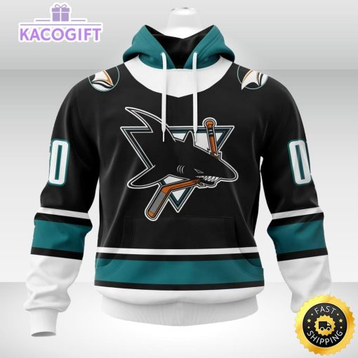 personalized nhl san jose sharks hoodie specialized unisex kits unisex 3d hoodie