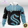 personalized nhl seattle kraken hoodie specialized hockey with paisley unisex 3d hoodie