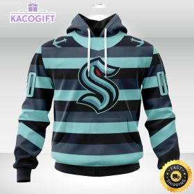 personalized nhl seattle kraken hoodie specialized unisex kits unisex 3d hoodie
