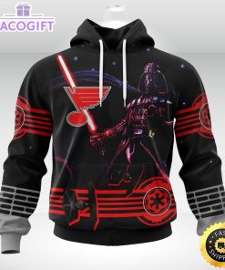 personalized nhl st louis blues hoodie specialized darth vader version jersey 3d unisex hoodie