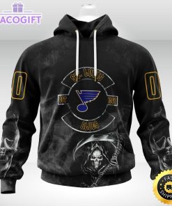 personalized nhl st louis blues hoodie specialized kits for rock night 3d unisex hoodie