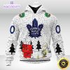 personalized nhl toronto maple leafs hoodie special peanuts design unisex hoodie