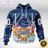 personalized nhl vancouver canucks hoodie with ice hockey arena 3d unisex hoodie