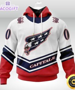 personalized nhl washington capitals hoodie specialized unisex kits with retro concepts unisex 3d hoodie