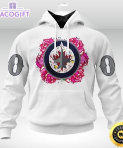 personalized nhl winnipeg jets hoodie specialized dia de muertos 3d unisex hoodie