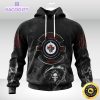 personalized nhl winnipeg jets hoodie specialized kits for rock night 3d unisex hoodie