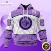 personalized nhl winnipeg jets special lavender hockey fights cancer all over print unisex 3d hoodie