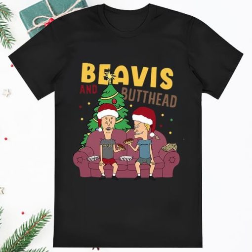 Beavis And Butthead Christmas Tree Shirt