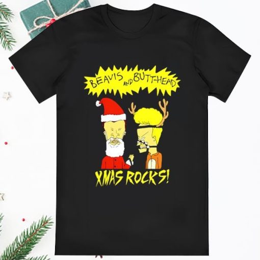 Beavis And Butthead Xmas Rocks Christmas Shirt