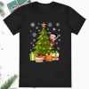 Betty Boop Christmas Decorating The Xmas Tree Womens T Shirt