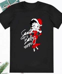 Betty Boop Christmas Vintage Santa Baby Betty Boop Shirt