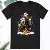 Chibi Baby Yoda Darth Vader And Stormtrooper Christmas Tree Shirt