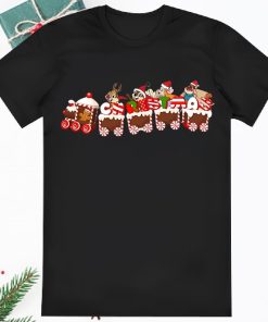 Christmas Disney Chip and Dale Cookie Train Shirt