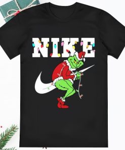 Christmas Grinch Snowman Nike Shirt