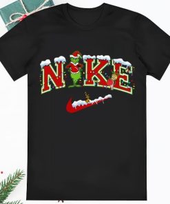 Christmas Grinch Snowman Nike T Shirt